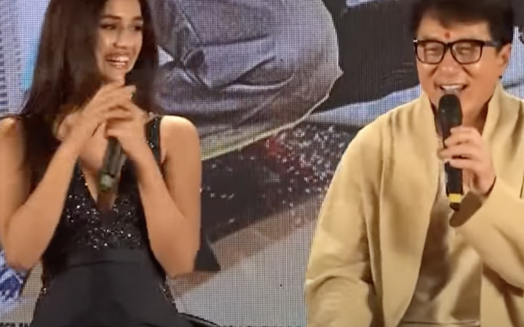 Toabh Talent | Disha Patani & Amyra Dastur | Jackie Chan | Kungfu Yoga India Press Conference Video