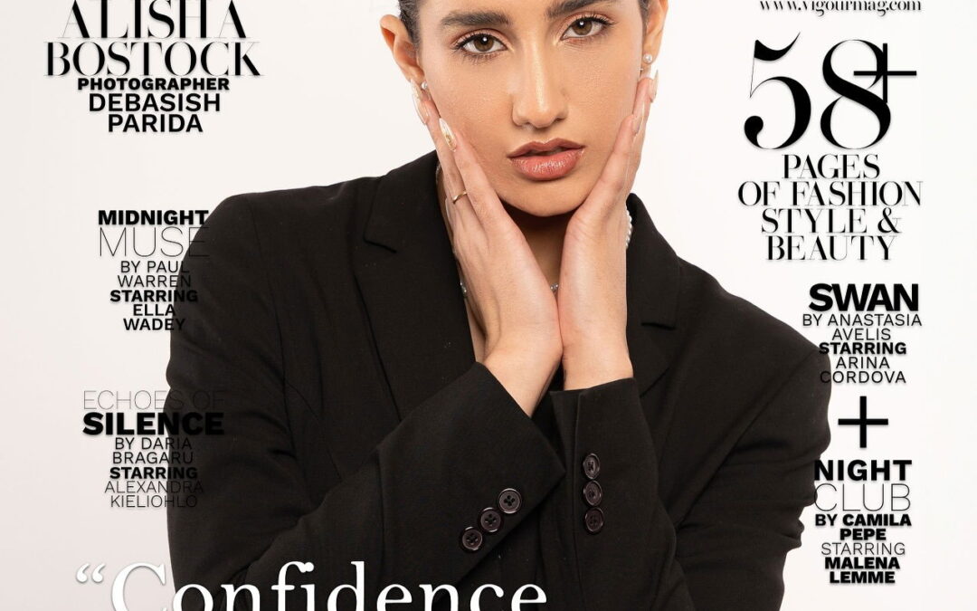 Confidence Tailored to Perfection: Alisha Bostock Graces Vigour Magazine