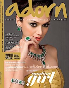 Adorn | India’s First Luxury Jewellery Magazine Cover Feature